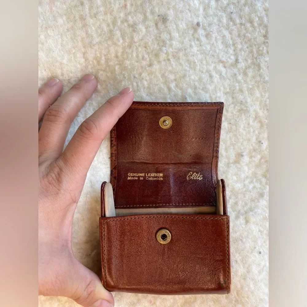 Genuine Leather Coin Pouch - Picture 5 of 8